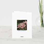 Art Noveau Princess Hyacinth Note or Greeting Card カード (裏面)