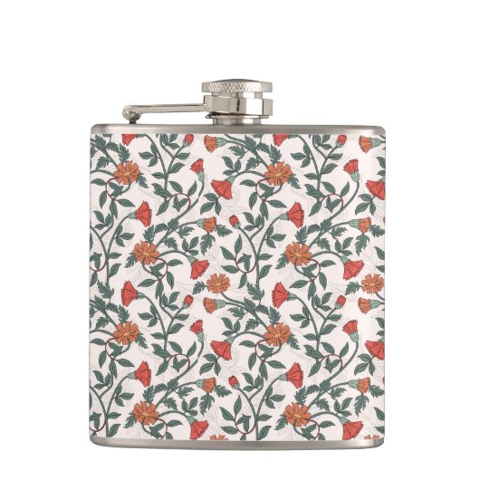 Art Nuoveau Pattern フラスク (正面)