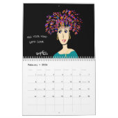 ART OF勇気付けられる – 強力な可能性 カレンダー (2月 2026)