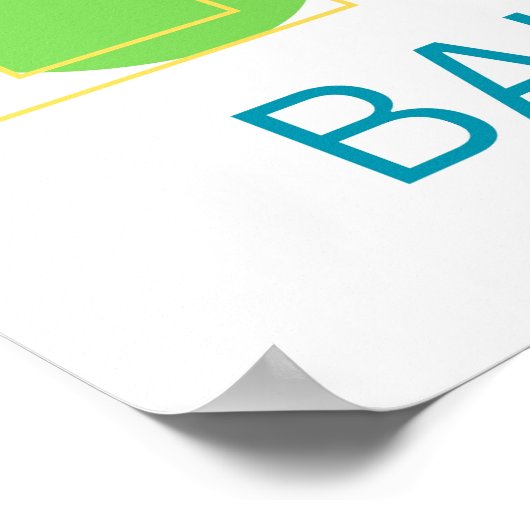 Art of Bauhaus Minimalist Modern Design ポスター (角)