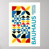 Art of Bauhaus Minimalist Modern Design ポスター (正面)