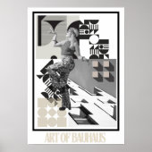 Art of Bauhaus Minimalist Modern Design ポスター (正面)