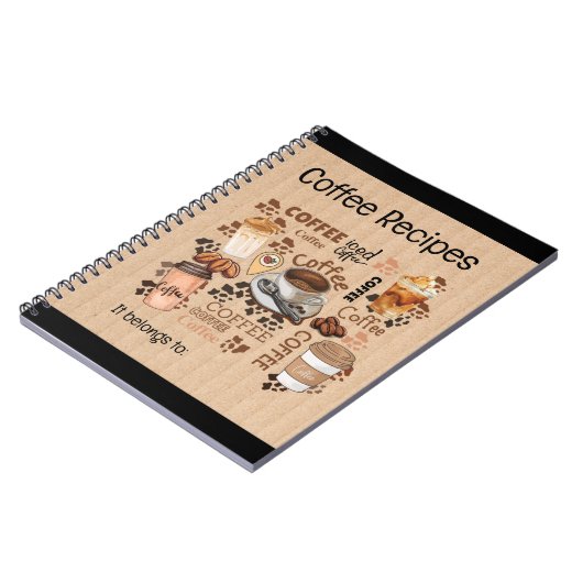 ART OF COFFEE NOTEBOOK ノートブック (左側)