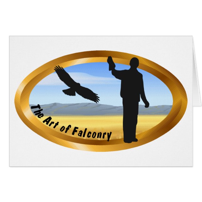 Art of Falconry – オーバル (正面横)