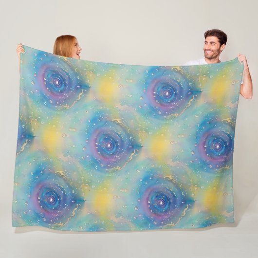 Art of Image Abstraction – シームレスなパターン7 フリースブランケット (インサイチュ)