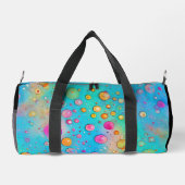 Art of Image Abstraction – シームレスなパターン8 ダッフルバッグ (裏面)