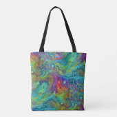 Art of Image Abstraction – シームレスパターン2 トートバッグ (裏面)