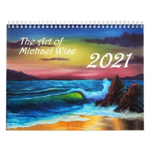 Art of Michael Wise 2021カレンダー カレンダー (カバー)