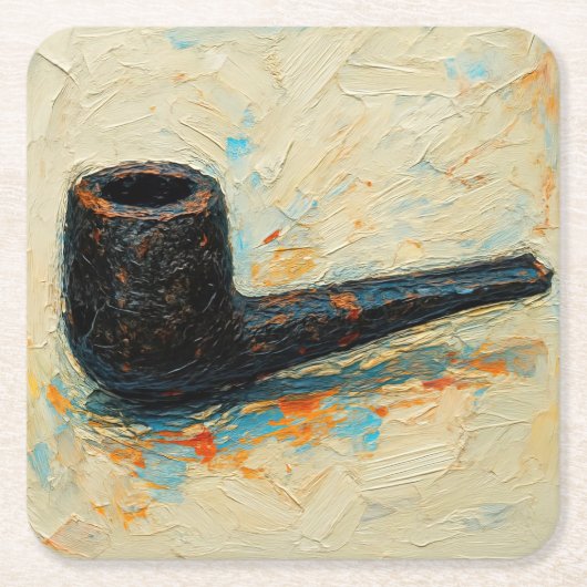 Art of Pipe (#10) スクエアペーパーコースター (正面)