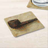 Art of Pipe (#13) スクエアペーパーコースター (アングル)