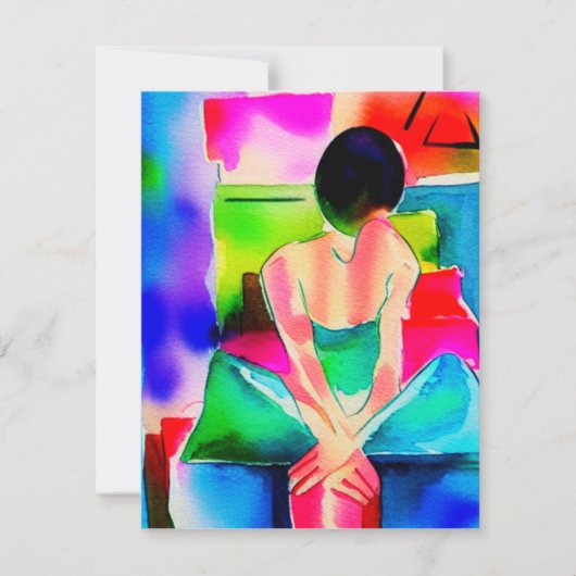 Art of Procrastinationノートカード ノートカード (正面)