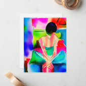 Art of Procrastinationノートカード ノートカード (正面/裏面インサイチュ)