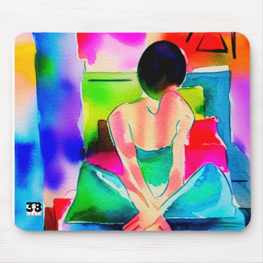 Art of Procrastinationマウスパッド マウスパッド (正面)