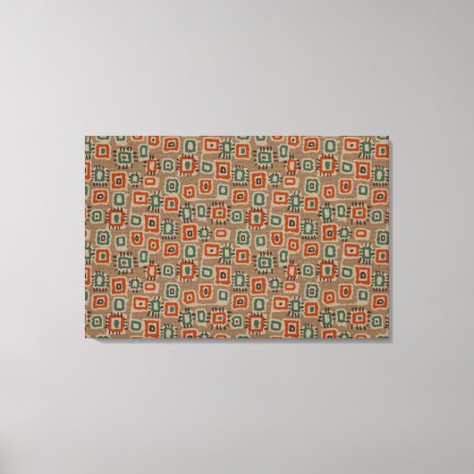 Art Old ClothパッチCanvas Print キャンバスプリント (正面)