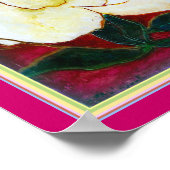 ART-ON-CANVAS: Magnolia Heat.12"x12" ポスター (角)