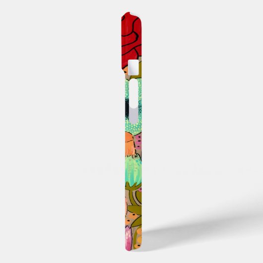 Art Painting Flower Garden Apple  Case-Mate iPhoneケース (裏面 / 左)