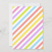 Art Party Painting Craft Birthday Party Invitation 招待状 (裏面)