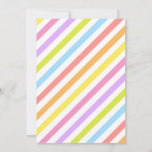 Art Party Painting Craft Birthday Party Invitation 招待状 (裏面)