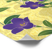 Art Poster"Bellflower" ポスター (角)