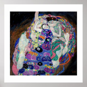 ART POSTER : GUSTAV KLIMT : THE VIRGIN, 1913 ポスター