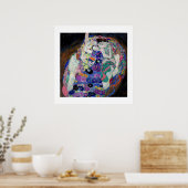 ART POSTER : GUSTAV KLIMT : THE VIRGIN, 1913 ポスター (キッチン)