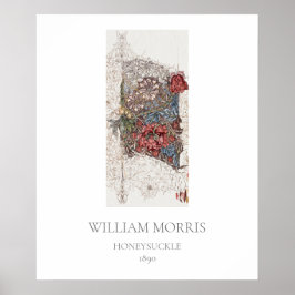 ART POSTER : WILLIAM MORRIS :HONEYSUCKLE ポスター