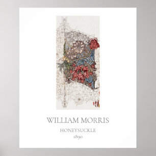 ART POSTER : WILLIAM MORRIS :HONEYSUCKLE ポスター
