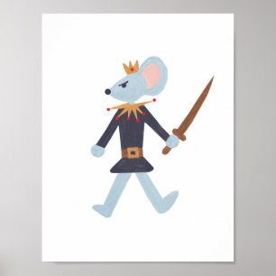 Art Printラット王 ポスター