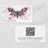 Art QRコードフォト名刺の追加 名刺 (正面/裏面)