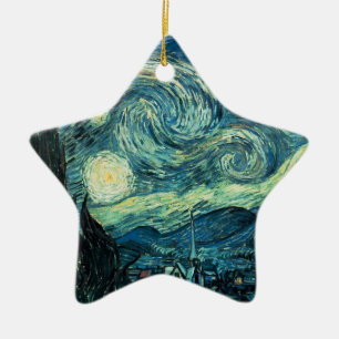 ART - Starry Night - SRF セラミックオーナメント