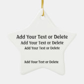 ART - Starry Night - SRF セラミックオーナメント (裏面)