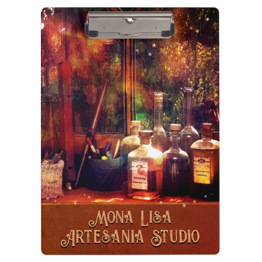 Art Studioクリップボード（カスタマイズ可能） クリップボード (正面)