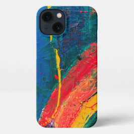 Art Style iPhone 13 Case – Colorful Abstract Desig iPhone 13ケース