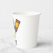 Art Subject – パレ絵を描ットとブラシ 紙コップ (左)