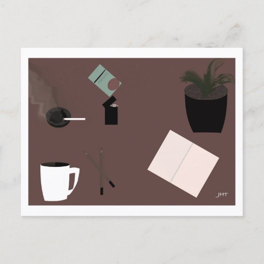 Art Supplies :  Postcard Print by J.H. Thornton ポストカード (正面)