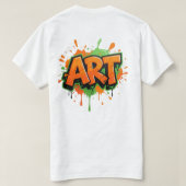 ART Tシャツ (デザイン裏面)