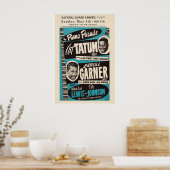 Art Tatum - Erroll Garner jazz poster - Piano ポスター (キッチン)