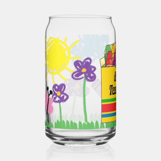 Art Teacher ガラス缶 (正面)