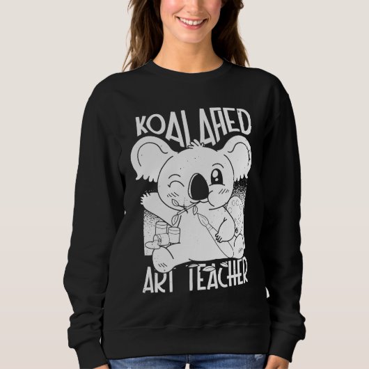 Art Teacher Apparel Artist Teach for Men Women スウェットシャツ (正面)