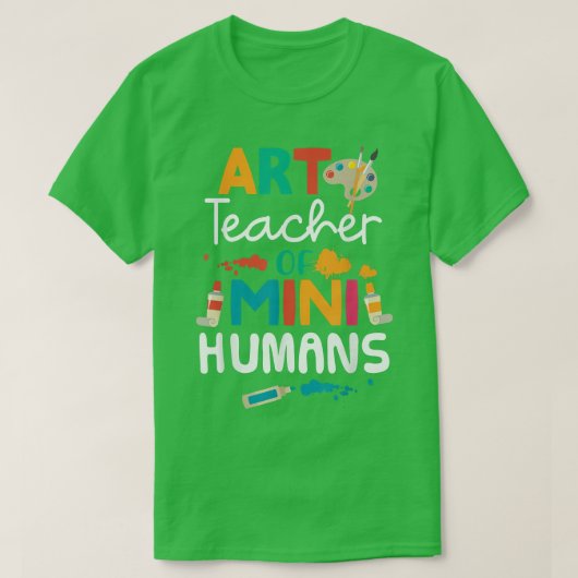 Art Teacher Back To School Artist Arts Major T-Shi Tシャツ (デザイン正面)