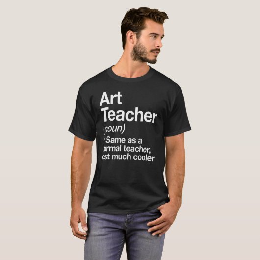 Art Teacher Definition  Back To School First Day 2 Tシャツ (正面フル)
