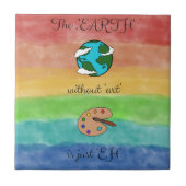 Art tegeltje タイル (正面)