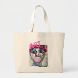 art tote ラージトートバッグ