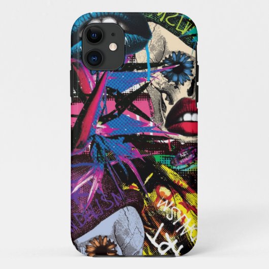 Art.Vandalismの破裂音カバー Case-Mate iPhoneケース (裏面)