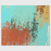 Art wallpaper. Digital canvas mix. illustration. T ラッピングペーパー (フラット)