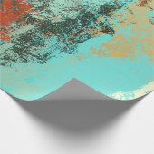 Art wallpaper. Digital canvas mix. illustration. T ラッピングペーパー (角)