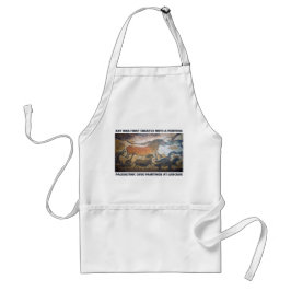 Art Was First Created With A Purpose Apron スタンダードエプロン