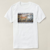 Art Was First Created With A Purpose T-Shirt Tシャツ (デザイン正面)