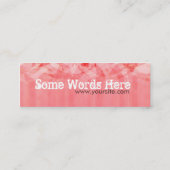 ARTBrushのプロフィールカード スキニー名刺 (裏面)