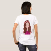ArtByDragoデザインの「Creative Vibes T-Shirt」 Tシャツ (裏面フル)